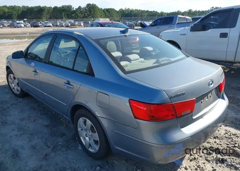 2009 Hyundai Sonata Gls из США, поврежденный, VIN 5NPET46C19H553892